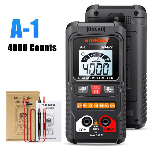 Digital multimeter ncv - digital, ac