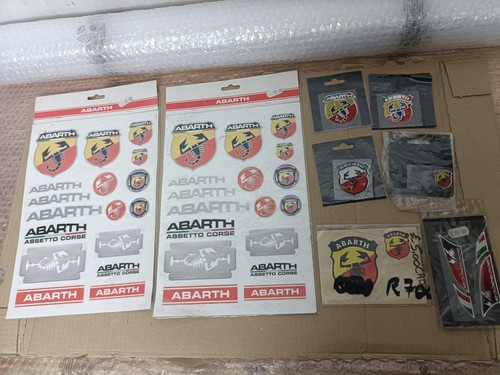 Lotto adesivi auto abarth - abarth, ss