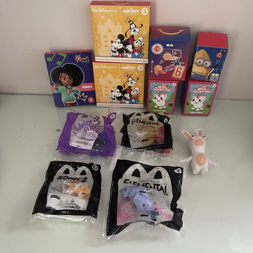 Lotto giocattoli mcdonald - 12,