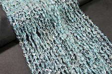 100% acquamarina blu naturale