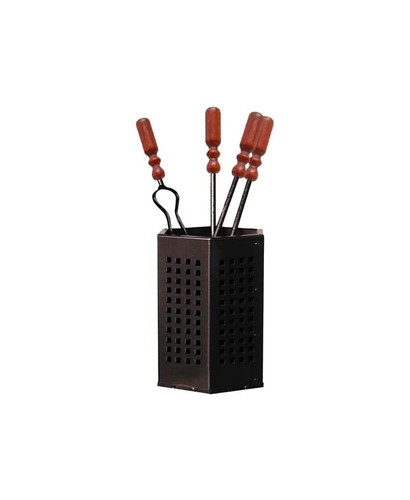 Set attrezzi per caminetto - set,