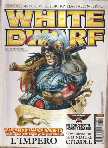 White dwarf 158 - dwarf, 2012