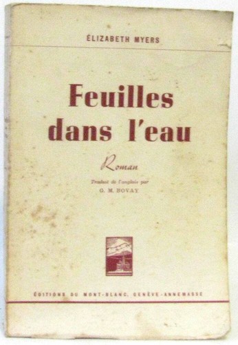 Feuilles dans eau meyers - l'eau,