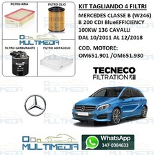 TAGLIANDO FILTRI TECNECO