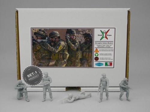 Small shape bersaglieri - shape, 1:35
