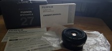 FUJIFILM XF 27mm f/2.8 (First