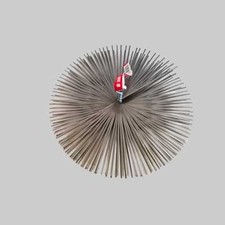 SCOVOLO TONDO PER PULIZIA CAMINO Ø 400 mm - SIT