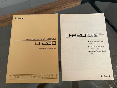 Roland 220 manuale - roland, +