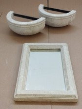 Set Specchio e 2 Applique in