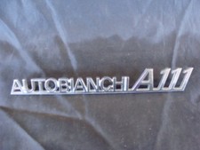 Badge scritta Autobianchi A111