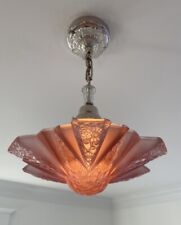 ANTICA PLAFONIERA VINTAGE ART DECO CONSOLIDATA MARTELE Modernariato