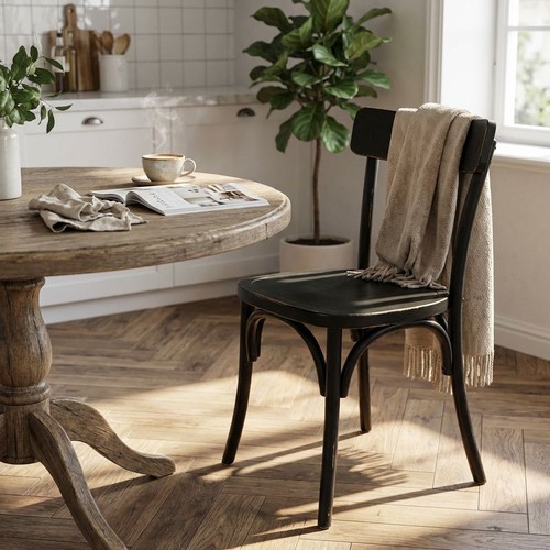 Sedia legno olmo shabby - legno, di