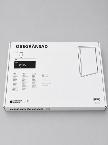 Obegransad lampada parete - obegransad, da