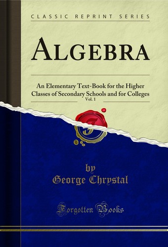 Algebra vol classic - algebra,, (classic