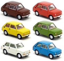 Brekina - Fiat 126 - piccola auto Italia colore a scelta 1:87 H0