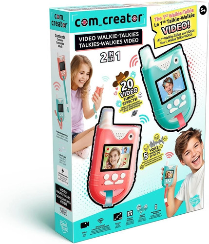 Com creator toys walkie talkie - com-creator,
