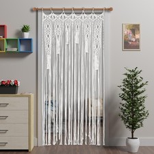 Tenda in macramè fatta a mano