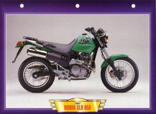 Fiche moto honda slr 650 - slr, fx