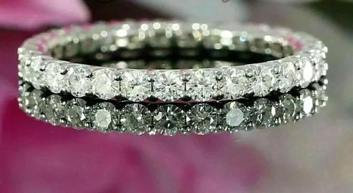 Fede nuziale 2ct - fede, moissanite
