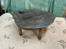 ANTICO SGABELLO IN LEGNO