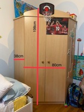 Armadiotto, Cabina armadio Foppapedretti, armadio angolare, in ottime condizioni