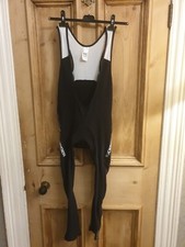 Collant Ciclismo Decathlon Rockrider XC Bicicletta 3/4 Bavaglino Unisex Nero Verde