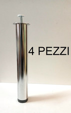 PIEDE REGOLABILE 4 PZ CROMATO