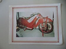 RITAGLIO DI GIORNALE ANNI '80 - MOTO MEGOLA A MOTORE STELLARE DEL 1921