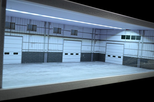 Diorama parcheggio - 1/43,