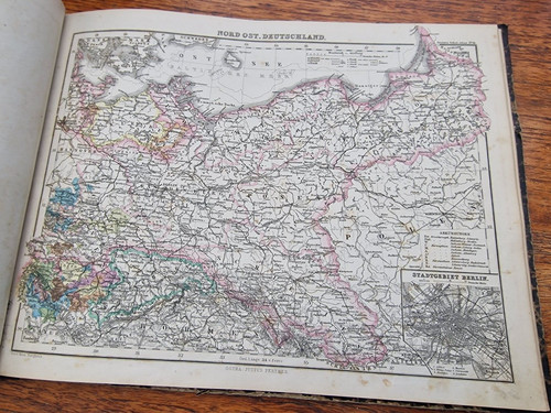 Bergmann stieler atlas - bergmann, stieler's