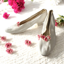 Décolleté bianche vintage