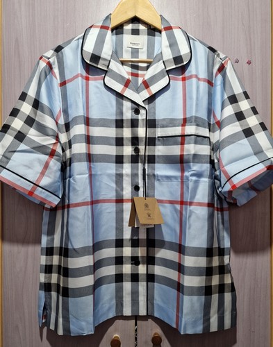 Camicia pigiama burberry - camicia,