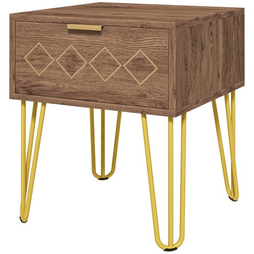 Homcom comodini con cassetti - homcom,