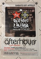 AFTERHOURS poster 100 X 70 CM