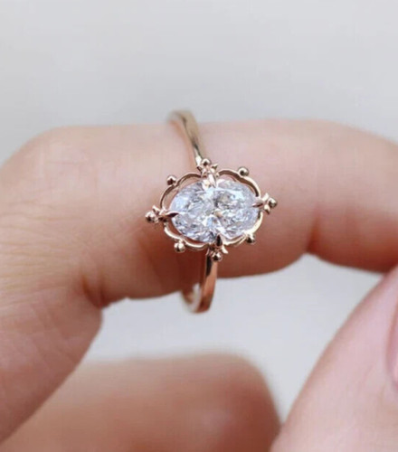 14k oro giallo - anello, 6