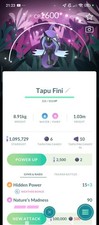 Tapu Fini Background Non Shiny (Registred Only) Pokémon Go