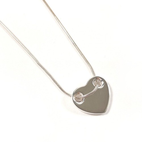 Collana tiffany cuore - cuore, piatto