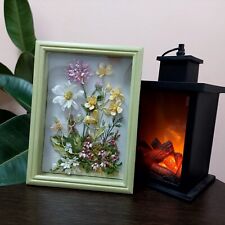 Quadro Rilievo ricamato a