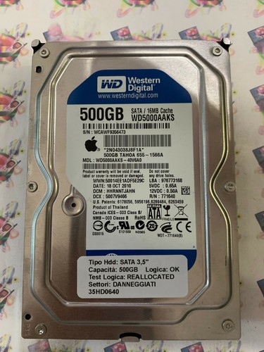 Hard disk usato - disk, sata