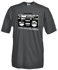 T-SHIRT VINTAGE V45_D MANGIANAST?RI MUSICA