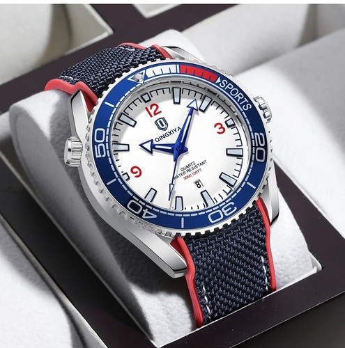 Orologio uomo 44mm qingxiya - uomo,