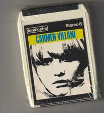 CARMEN VILLANI RARA STEREO 8‎– periodo FONIT/CETRA 1973 originale sigillata