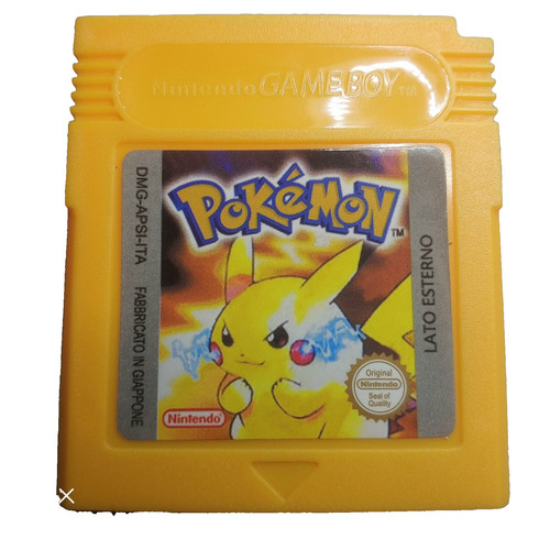 Pokemon versione giallo - pokemon,