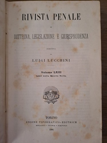 Luigi lucchini rivista - lucchini,