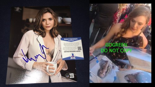 Foto firmata elizabeth - elizabeth, olsen