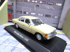 MERCEDES BENZ W123 berlina 230E classe E beige 1982 Minichamps Maxichamps 1:43
