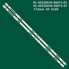 KIT 2 BARRE STRIP 6 LED TV