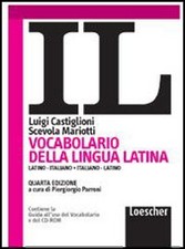 dizionario latino-ital.-latino IL 4ed fc19 vedi 9788858333006 NO CD ROM castigli