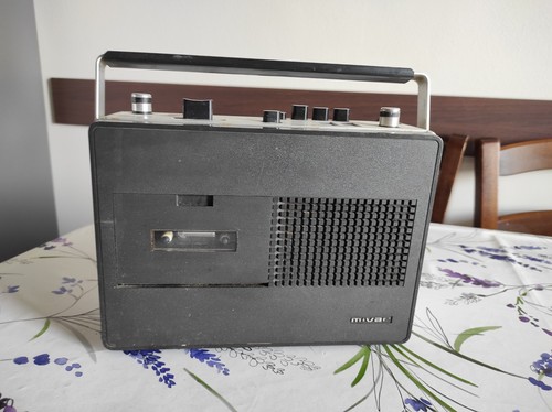 Radio portatile cassette mivar - portatile,