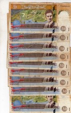 Tunisia lotto 9x30 dinari - 9x30,